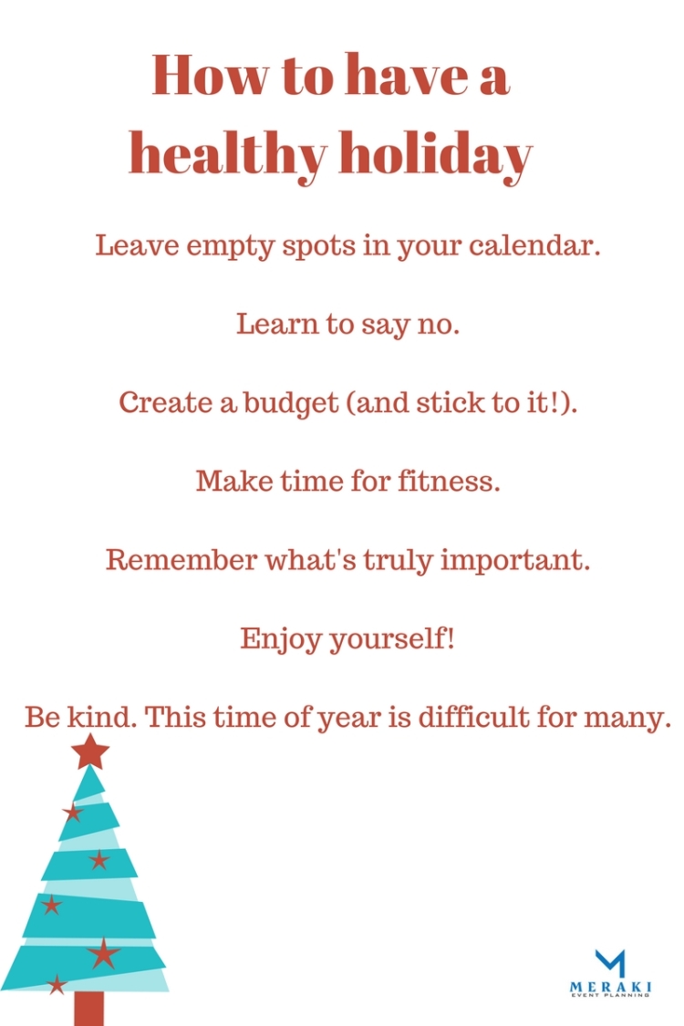 How to have a HAPPY Holiday