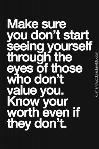 know your value